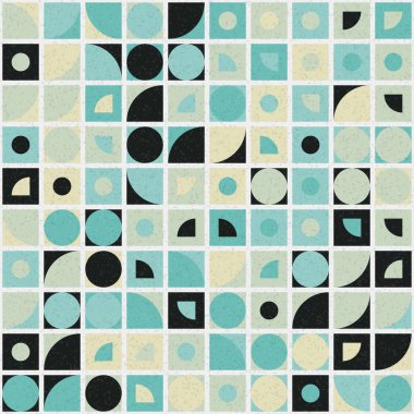 soyut geometrik desen, hesaplama sanatı illüstrasyonu