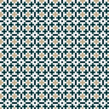 Soyut çapraz desen, üretken hesaplama sanatı illüstrasyonu 