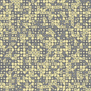 soyut geometrik desen, hesaplama sanatı illüstrasyonu