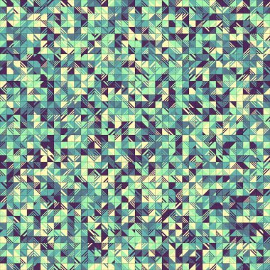 soyut geometrik desen, hesaplama sanatı illüstrasyonu