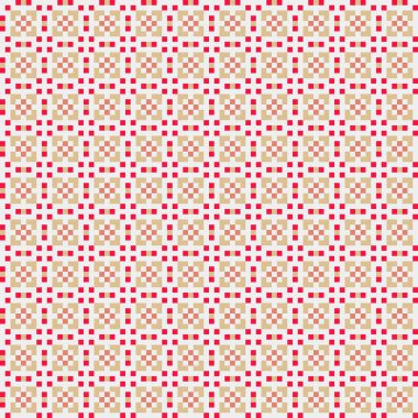 Soyut çapraz desen, üretken hesaplama sanatı illüstrasyonu 