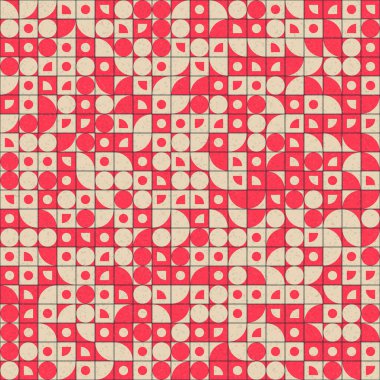 soyut geometrik desen, hesaplama sanatı illüstrasyonu