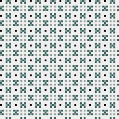 Soyut çapraz desen, üretken hesaplama sanatı illüstrasyonu 