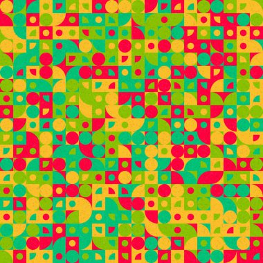 soyut geometrik desen, hesaplama sanatı illüstrasyonu