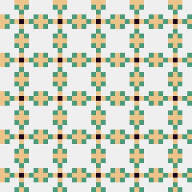 Noktasız renkli noktaların soyut üretken sanat tasarımı