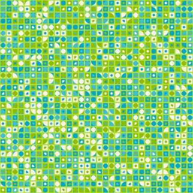 soyut geometrik desen, hesaplama sanatı illüstrasyonu