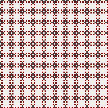 Soyut çapraz desen, üretken hesaplama sanatı illüstrasyonu 