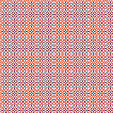 Soyut çapraz desenli üretken hesaplama sanatı çizimi