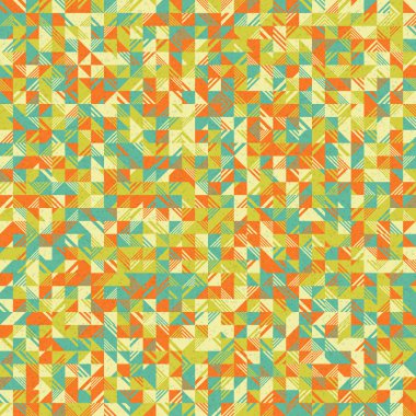 soyut geometrik desen, hesaplama sanatı illüstrasyonu