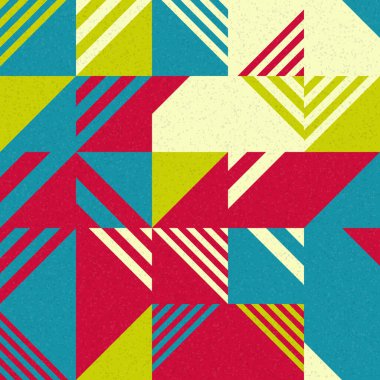 soyut geometrik desen, hesaplama sanatı illüstrasyonu