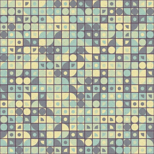 Abstrakte Geometrische Muster Generative Computergestützte Kunstillustration — Stockvektor