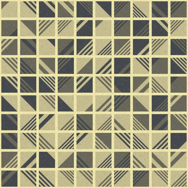Абстрактный Геометрический Шаблон Иллюстрация Вычислительного Искусства — стоковый вектор