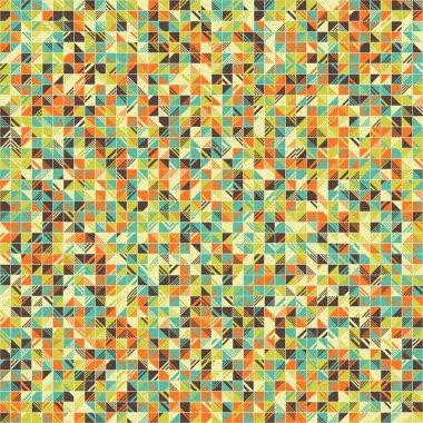 soyut geometrik desen, hesaplama sanatı illüstrasyonu