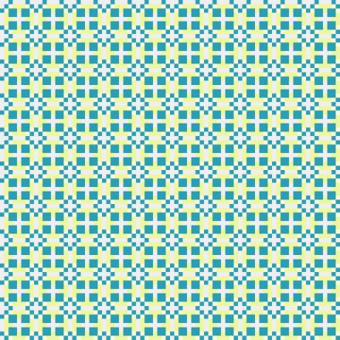 Soyut çapraz desenli üretken hesaplama sanatı çizimi