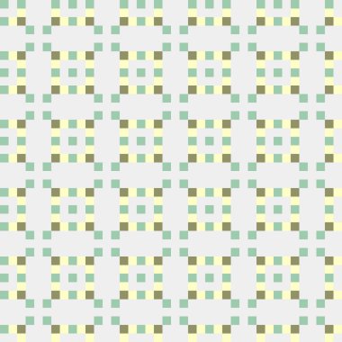 Soyut çapraz desenli üretken hesaplama sanatı çizimi