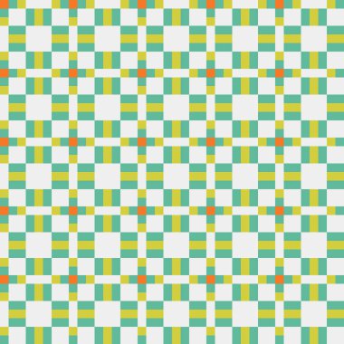 Soyut çapraz desenli üretken hesaplama sanatı çizimi