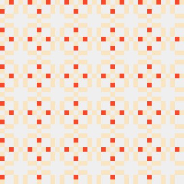 Soyut çapraz desenli üretken hesaplama sanatı çizimi