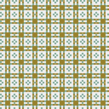 Soyut çapraz desenli üretken hesaplama sanatı çizimi