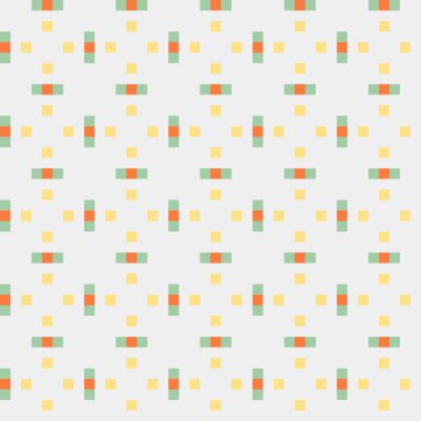 Soyut çapraz desenli üretken hesaplama sanatı çizimi