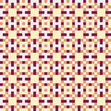 Soyut çapraz desen, üretken hesaplama sanatı illüstrasyonu 