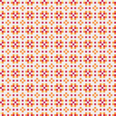 Soyut çapraz desen, üretken hesaplama sanatı illüstrasyonu 