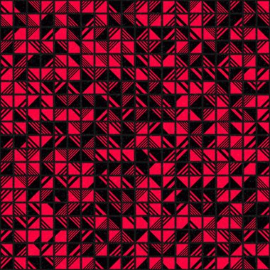 soyut geometrik desen, hesaplama sanatı illüstrasyonu