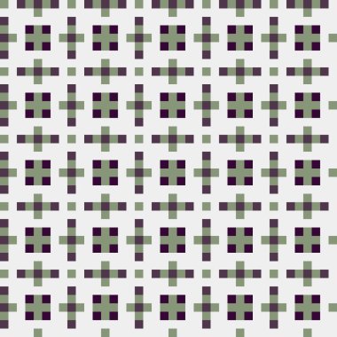 Soyut çapraz desen, üretken hesaplama sanatı illüstrasyonu 