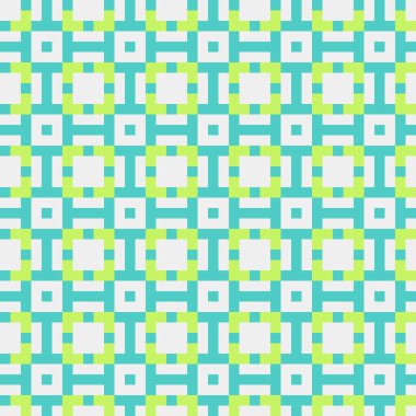 Soyut çapraz desenli üretken hesaplama sanatı çizimi