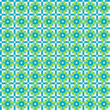 Soyut çapraz desen, üretken hesaplama sanatı illüstrasyonu 