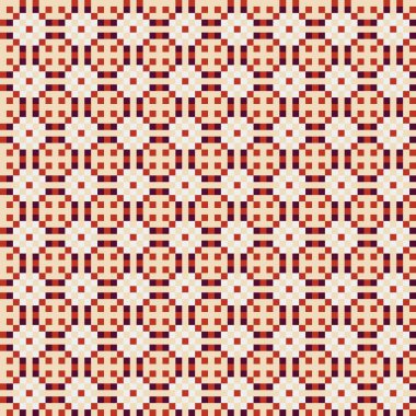 Soyut çapraz desenli üretken hesaplama sanatı çizimi