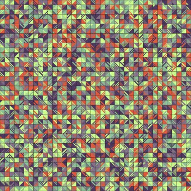 soyut geometrik desen, hesaplama sanatı illüstrasyonu