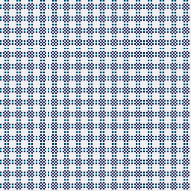 Soyut çapraz desenli üretken hesaplama sanatı çizimi