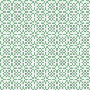 Soyut çapraz desenli üretken hesaplama sanatı çizimi