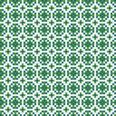 Soyut çapraz desen, üretken hesaplama sanatı illüstrasyonu 