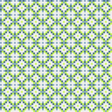 Soyut çapraz desen, üretken hesaplama sanatı illüstrasyonu 