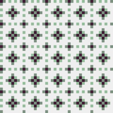 Soyut çapraz desenli üretken hesaplama sanatı çizimi