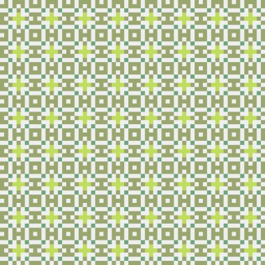 Soyut çapraz desenli üretken hesaplama sanatı çizimi