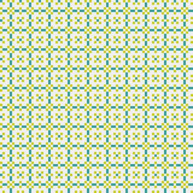 Soyut çapraz desenli üretken hesaplama sanatı çizimi