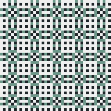 Soyut çapraz desenli üretken hesaplama sanatı çizimi