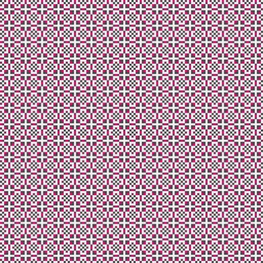 Soyut çapraz desenli üretken hesaplama sanatı çizimi