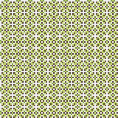 Soyut çapraz desenli üretken hesaplama sanatı çizimi