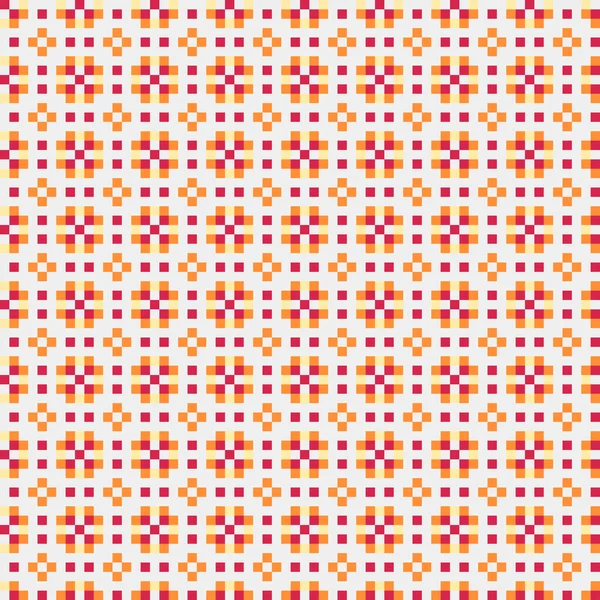 Schéma Croisé Abstrait Illustration Art Computationnel Génératif — Image vectorielle