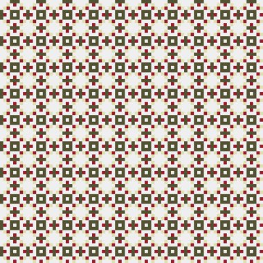 Soyut çapraz desenli üretken hesaplama sanatı çizimi