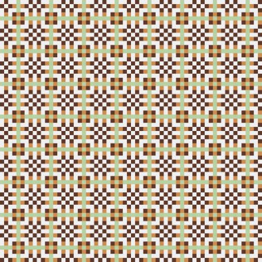 Soyut çapraz desen, üretken hesaplama sanatı illüstrasyonu 