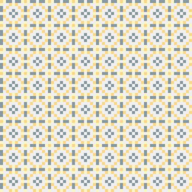 Soyut çapraz desen, üretken hesaplama sanatı illüstrasyonu 