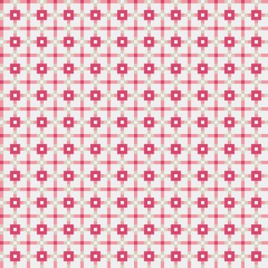 Soyut çapraz desenli üretken hesaplama sanatı çizimi