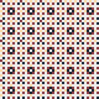 Soyut çapraz desenli üretken hesaplama sanatı çizimi