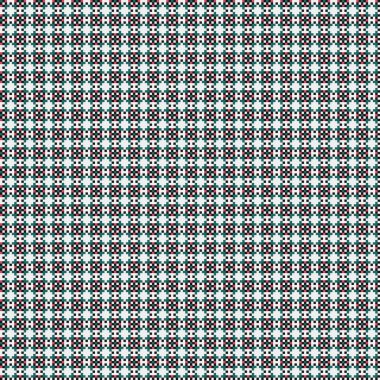 Soyut çapraz desenli üretken hesaplama sanatı çizimi