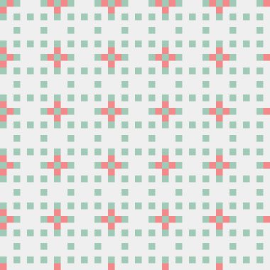 Soyut çapraz desenli üretken hesaplama sanatı çizimi