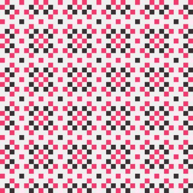 Soyut çapraz desenli üretken hesaplama sanatı çizimi